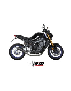 Ligne complète MIVV X-M1 - Steel Black/inox Yamaha MT-09/SP/FZ-09