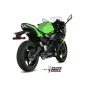 Ligne complète MIVV Oval titane/casquette carbone - Kawasaki Z650 Ligne complète MIVV Oval titane/casquette carbone - Kawasaki Z650