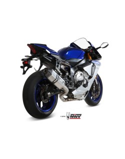 Ligne complète MIVV Speed Edge inox/carbone - Yamaha YZF R1