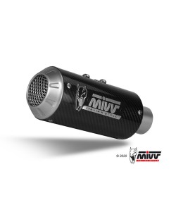 Ligne complète MIVV MK3 - carbone/inox Honda CB125R
