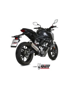 Ligne complète MIVV GP Pro titane/inox - Honda CB125R