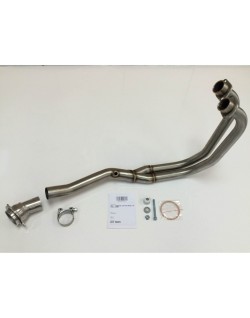 Ligne complète IXIL Hexoval Xtrem Race inox / alu noir - Yamaha R3/R25 - OY9025VSE