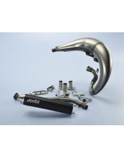 Pot d'échappement POLINI Race Aluminium noir - Sherco