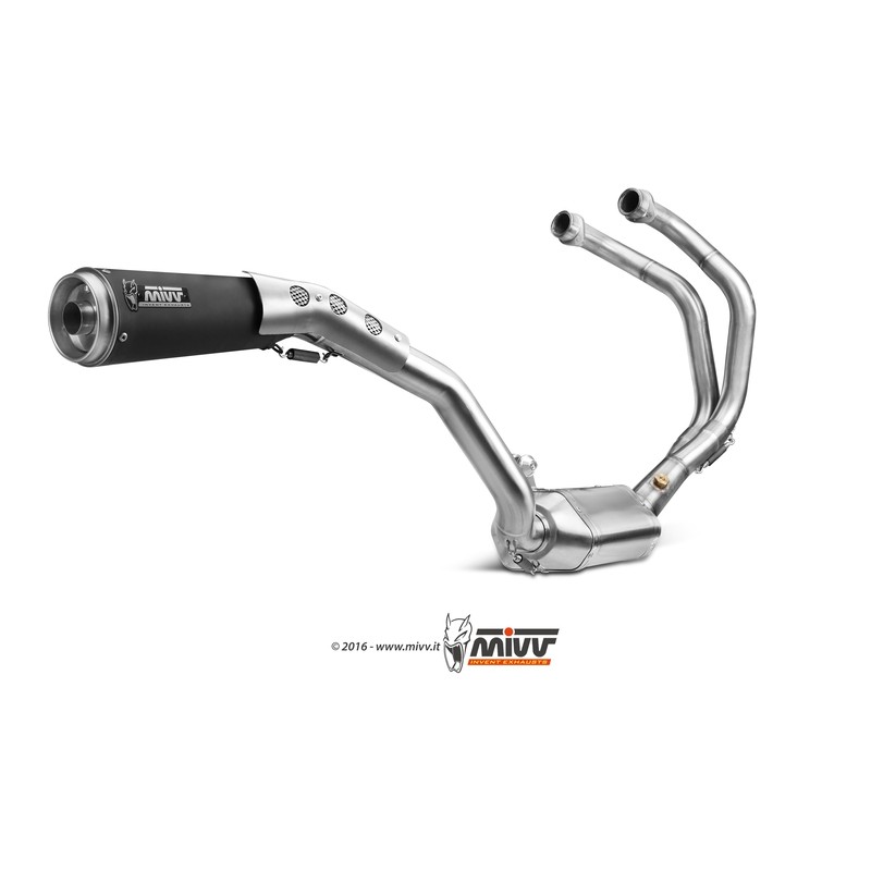 Ligne complète MIVV Ghibli - Yamaha XSR 700 Ligne complète MIVV Ghibli - Yamaha XSR 700