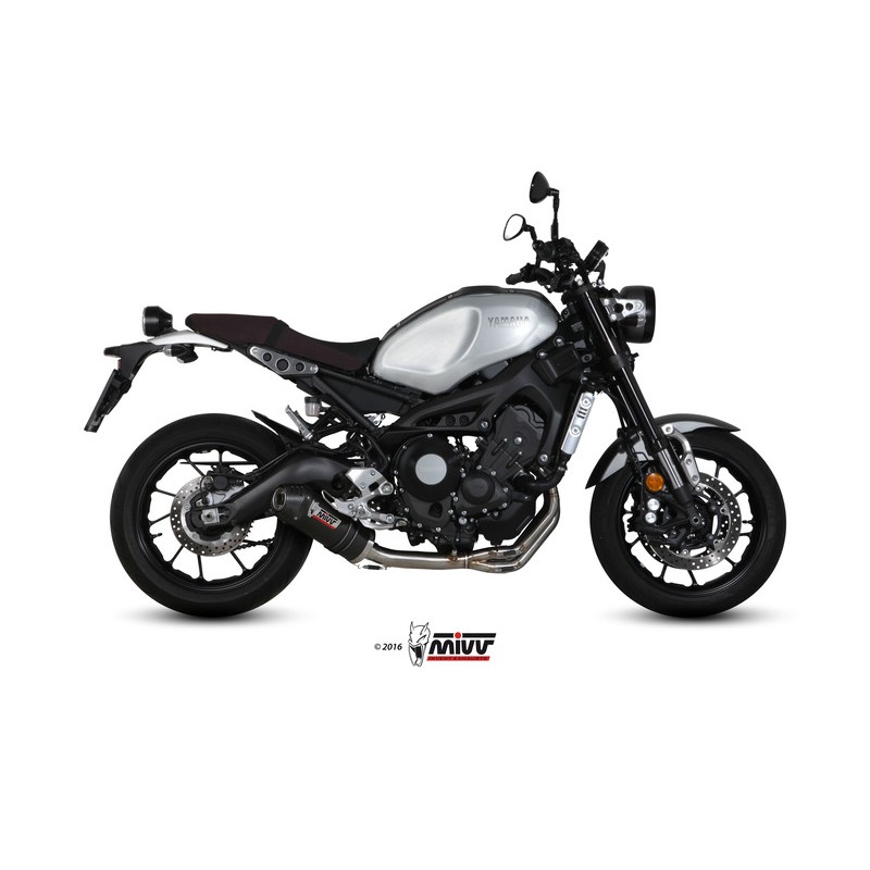 Ligne complète MIVV Oval - carbone Ligne complète MIVV Oval - carbone