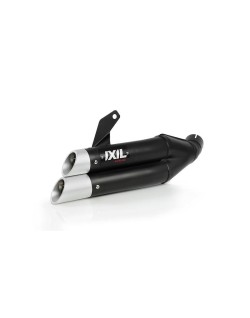 Ligne complète IXIL Hyperlow inox noir / alu poli - Kawasaki Z650/Ninja 650 - XK7353XB
