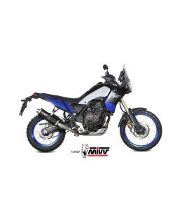 Silencieux MIVV Oval acier noir