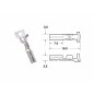 Cosse femelle série 090 SMTO BIHR Ø0,85mm²/1,25mm² - 50pcs