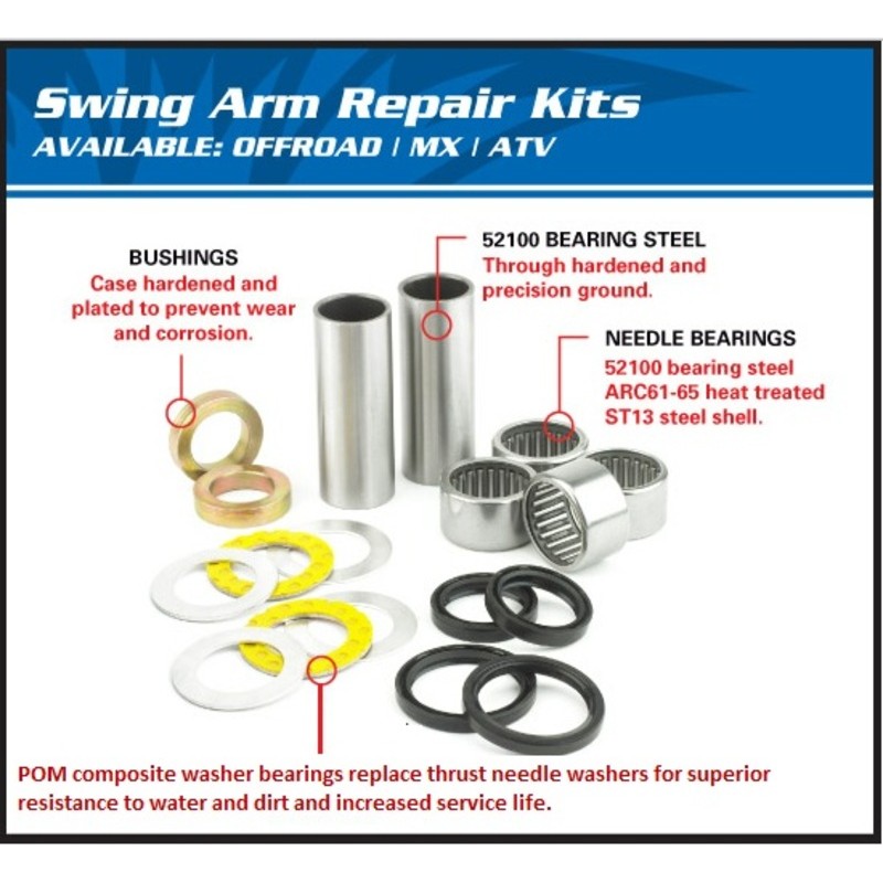 Kit réparation de bras oscillant ALL BALLS Honda CR80R Kit réparation de bras oscillant ALL BALLS Honda CR80R