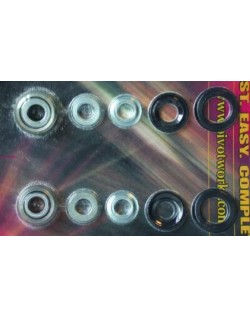 KIT ROULEMENTS D'AMORTISSEUR POUR SUZUKI RM125/250 1991