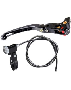 Levier de frein pliable LIGHTECH réglable à gauche (type K) - Ducati / Honda