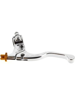 Levier de frein court + cocotte BIHR aluminium coulé poli universel