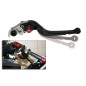 Levier gauche repliable BIHR aluminium anodisé noir Levier gauche repliable BIHR aluminium anodisé noir