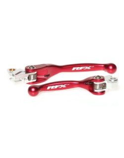 Ensemble de leviers flexibles forgés RFX Race (Rouge)
