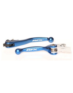 Ensemble de leviers flexibles forgés RFX Race (Bleu)