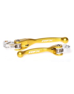 Ensemble de leviers flexibles forgés RFX Race (Jaune)