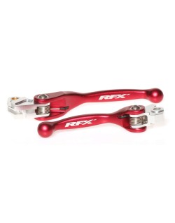 Ensemble de leviers flexibles forgés RFX Race (Rouge)