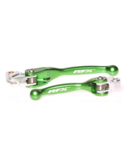 Ensemble de leviers flexibles forgés RFX Race (Vert)