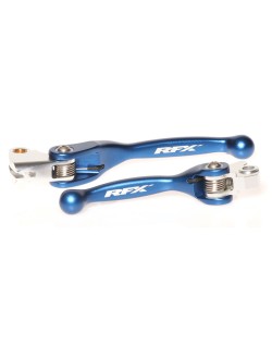 Jeu de leviers flexibles forgés RFX Race (Bleu) - Yamaha WRF 250-450