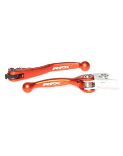 Ensemble de leviers flexibles forgés RFX Race (Orange)