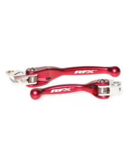 Ensemble de leviers flexibles forgés RFX Race (Rouge)