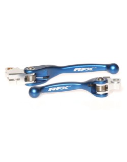 Jeu de leviers flexibles forgés RFX Race (Bleu) - Yamaha YZ65/ 85
