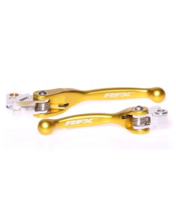 Ensemble de leviers flexibles forgés RFX Race (Jaune)