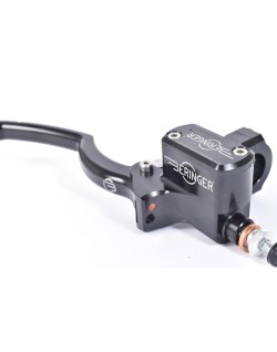 Maître-cylindre de frein axial BERINGER Classic Harley Ø17,5mm bocal integré noir (levier type A - 16cm noir)