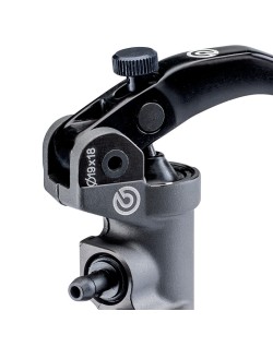 Maître-cylindre de frein BREMBO UPGRADE Pr16X18 levier long fixe