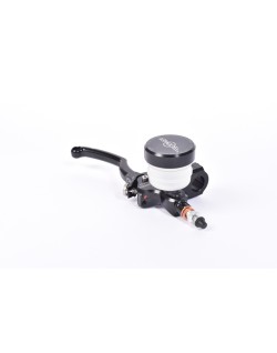Maître-cylindre d'embrayage axial BERINGER Classic Ø17,5mm bocal vissé noir (levier axial type A - 16cm noir)