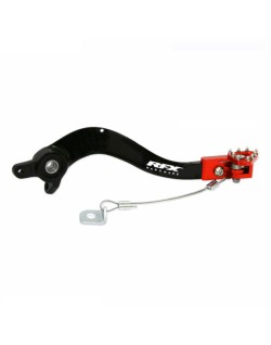 Pédale de frein arrière RFX Pro FT (Noir/Orange)