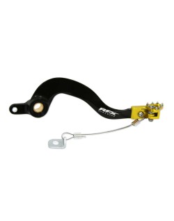 Pédale de frein arrière RFX Pro FT (Noir/Jaune) - Suzuki RMZ250
