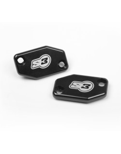Couvercle de maître-cylindre embrayage S3 noir Braktec