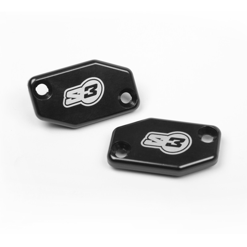 Couvercle de maître-cylindre embrayage S3 noir Braktec Couvercle de maître-cylindre embrayage S3 noir Braktec