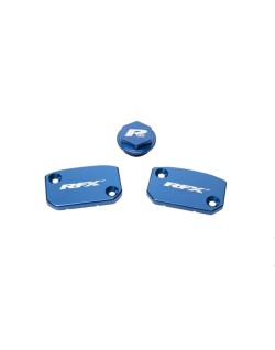 Jeu de bouchons de réservoir RFX Pro (Bleu) (Frein et embrayage Brembo)