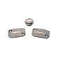 Jeu de bouchons de réservoir RFX Pro (Gris minéral) - KTM SX/SXF (Frein et embrayage Brembo) Jeu de bouchons de réservoir RFX Pro (Gris minéral) - KTM SX/SXF (Frein et embrayage Brembo)