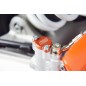 Couvercle de maître-cylindre arrière SCAR orange KTM Couvercle de maître-cylindre arrière SCAR orange KTM
