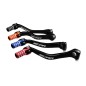 Sélecteur de vitesse SCAR noir mat/embout orange KTM SX85