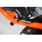 Sélecteur de vitesse SCAR noir mat/embout orange KTM SXF450