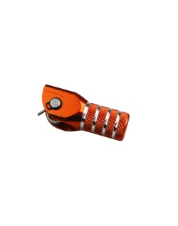 Sélecteur de vitesse SCAR noir mat/embout orange KTM SXF450