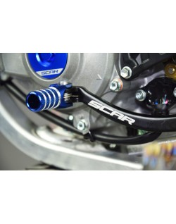Sélecteur de vitesse SCAR noir/embout bleu Yamaha YZ450F