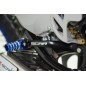 Sélecteur de vitesse SCAR noir mat/embout bleu Yamaha YZ85