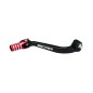 Sélecteur de vitesse SCAR noir mat/embout rouge Suzuki RM-Z250