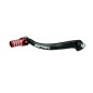 Sélecteur de vitesse SCAR noir mat/embout rouge Honda CRF250R