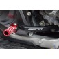 Sélecteur de vitesse SCAR rouge Honda CRF450R/RX