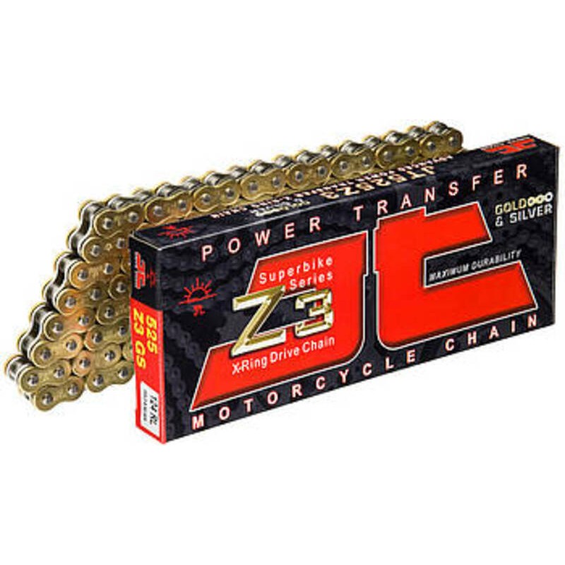 Chaîne de transmission JT DRIVE CHAIN 530 Z3 X-Ring 530 Chaîne de transmission JT DRIVE CHAIN 530 Z3 X-Ring 530
