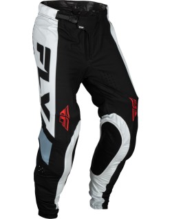 Pantalon FLY RACING Lite - noir/blanc/gris Denim