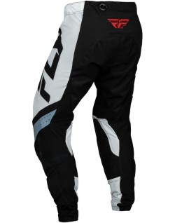 Pantalon FLY RACING Lite - noir/blanc/gris Denim