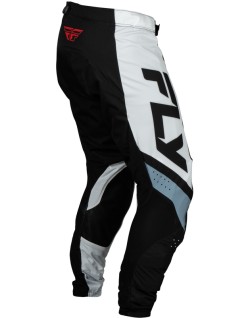 Pantalon FLY RACING Lite - noir/blanc/gris Denim