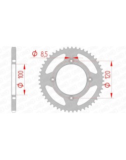 Couronne AFAM acier standard 38101 - 420